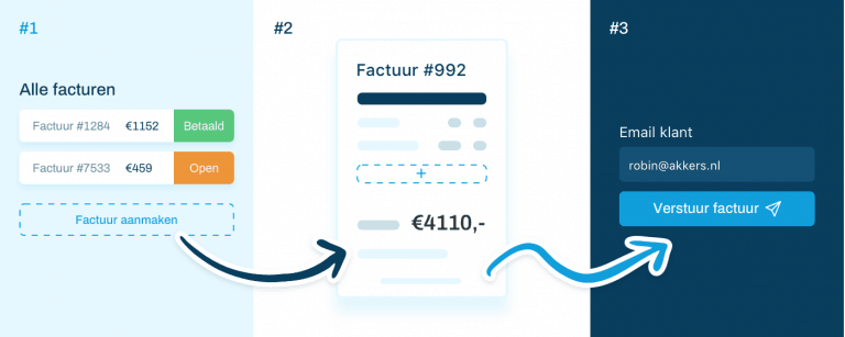 Facturen aanmaken en versturen