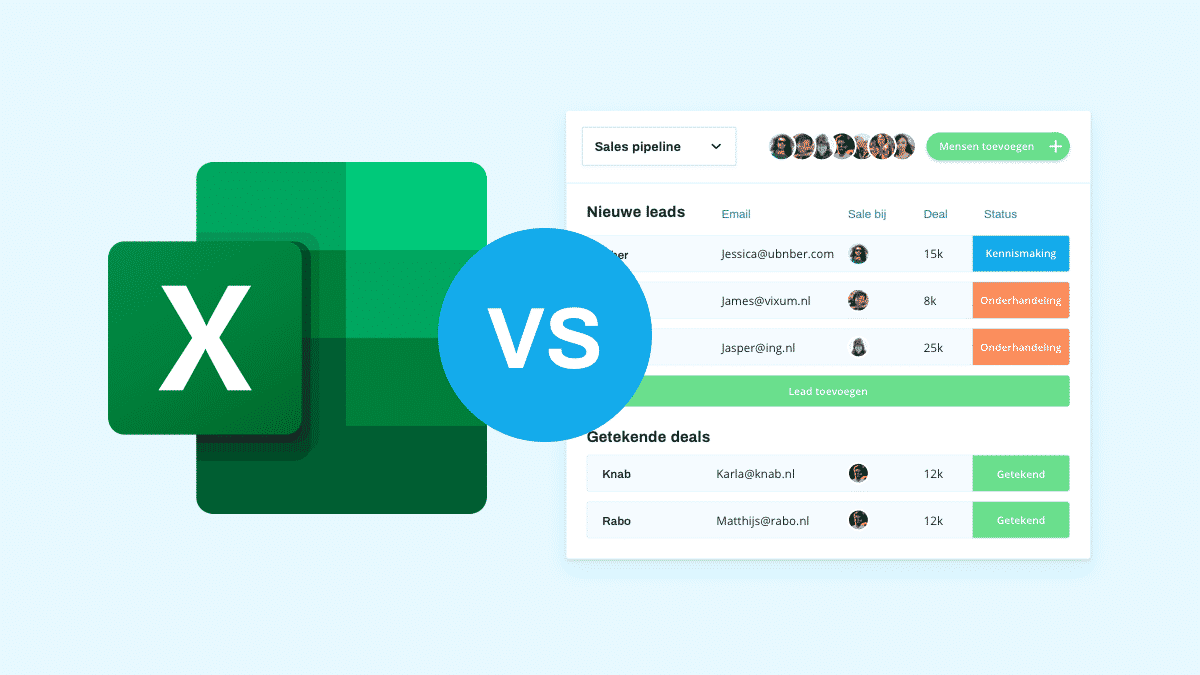 CRM of Excel? De beste tool om klantrelaties te beheren