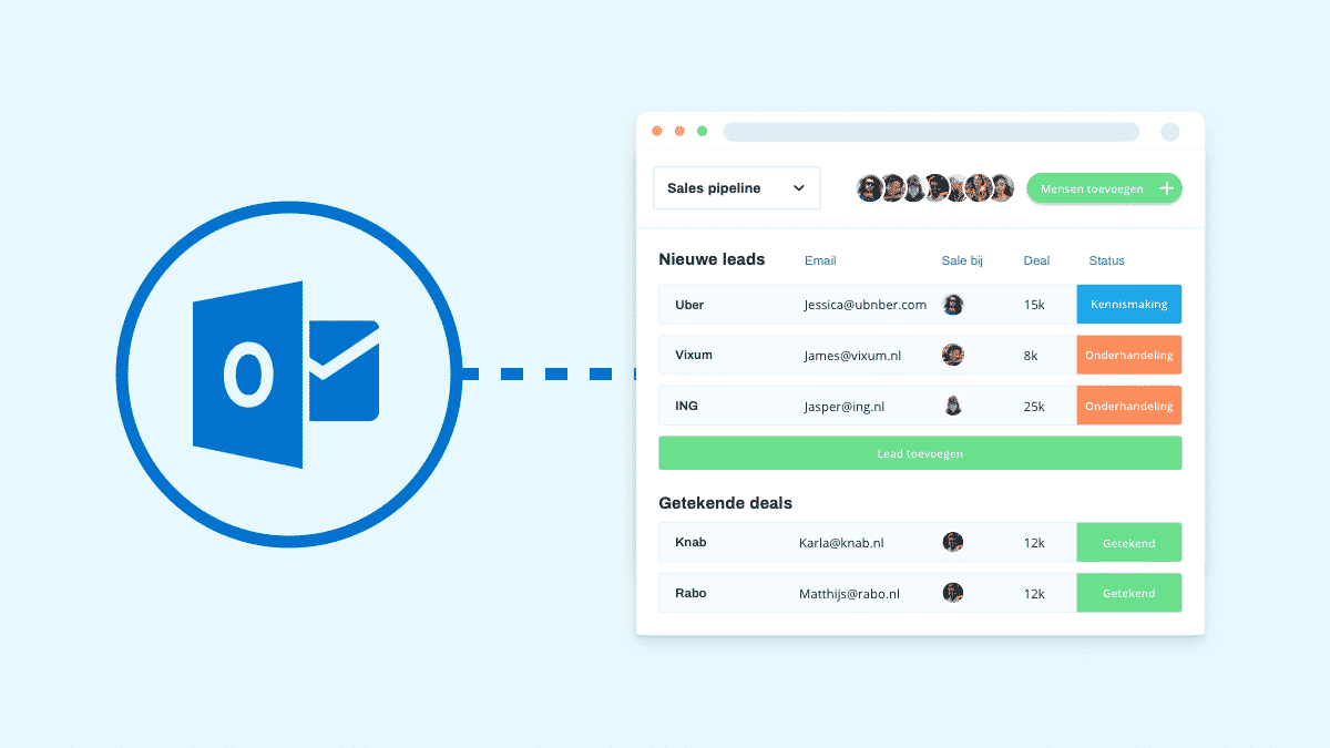 CRM voor outlook