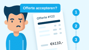 offerte accepteren