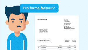 pro forma factuur