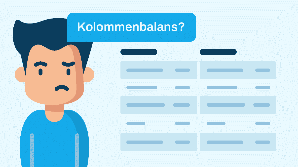 Kolommenbalans