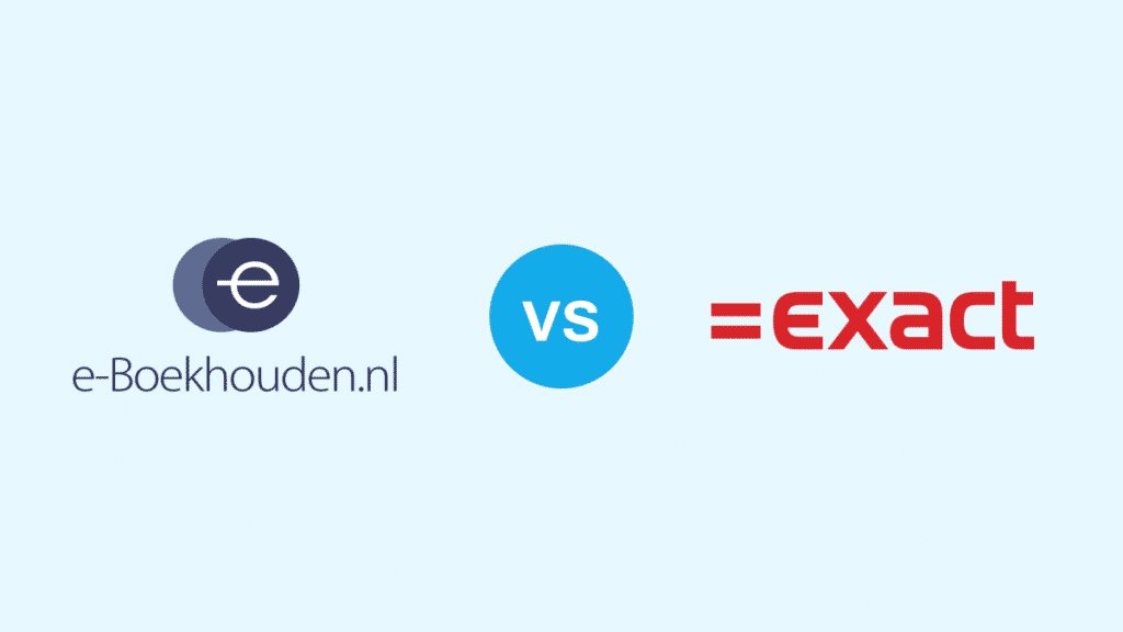 e-Boekhouden vs Exact