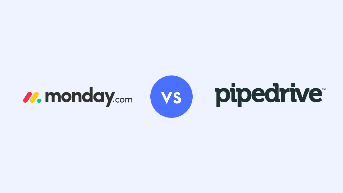 Monday vs Pipedrive