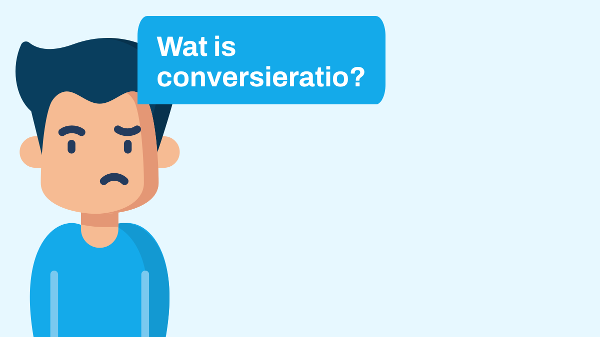 Wat is conversieratio